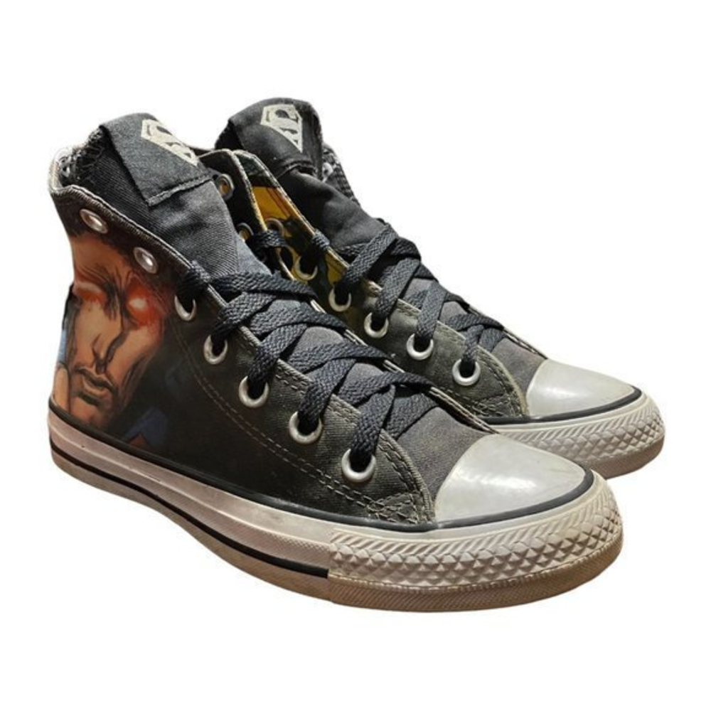Converse All‎ Star Hi DC Comics Superman 11389C High Top Black Women's Size 6